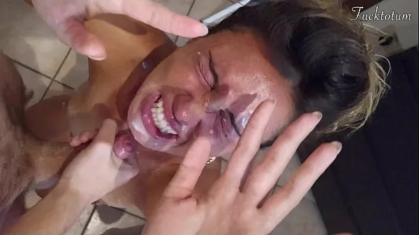 Nytt Girl orgasms multiple times and in all positions. (at 7.4, 22.4, 37.2). BLOWJOB FEET UP with epic huge facial as a REWARD - FRENCH audio power Tube